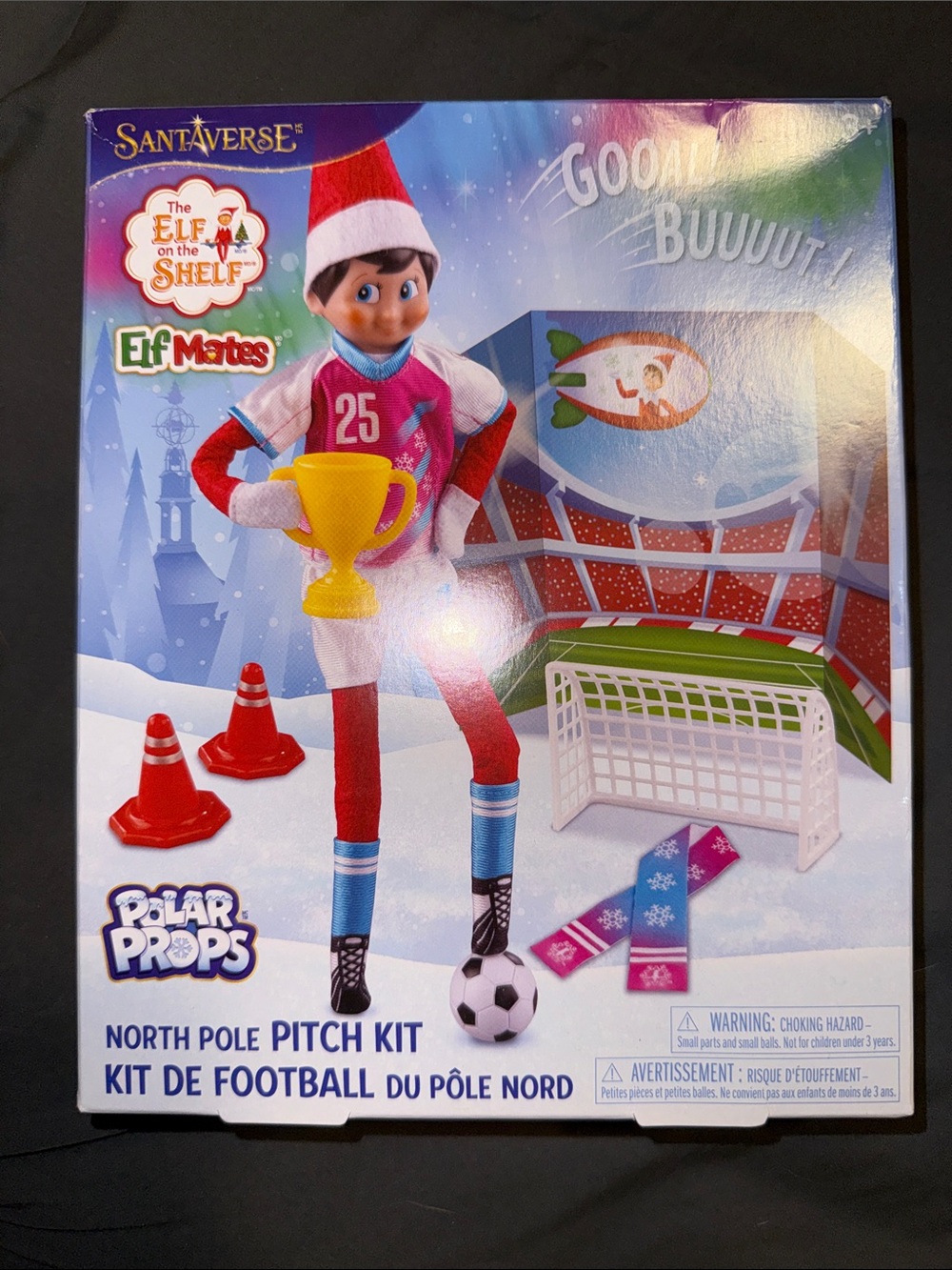 Elf on the Shelf North Pole Pitch Kit - Red/White
